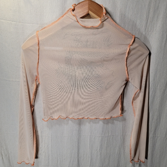 Oriental Dragon Turtle Neck Shirt Sheer & unique Ready for a day out or a party. - Picture 9 of 9